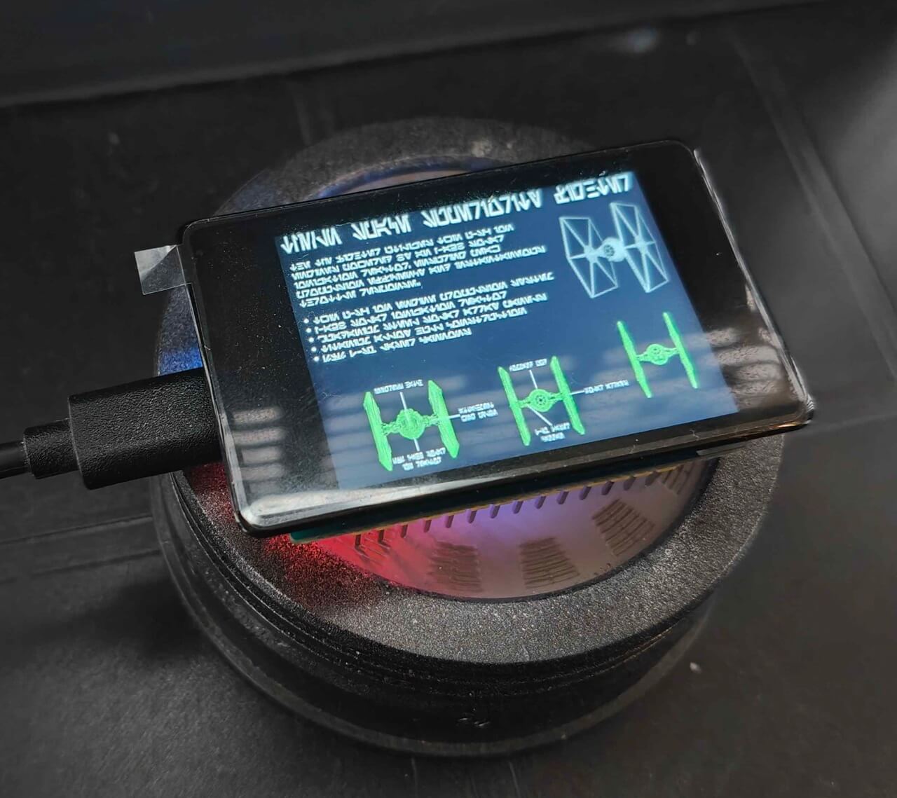 2 inch mini touch screen kit for cosplay props